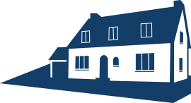 Lexden Builders house logo